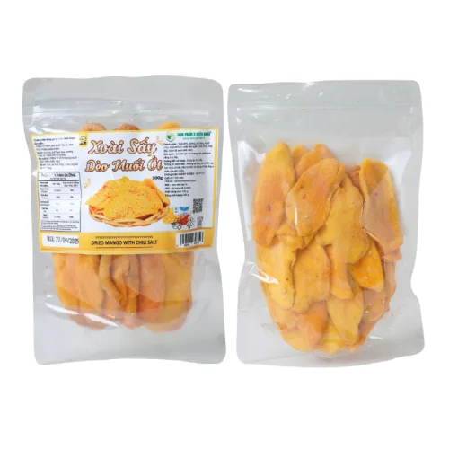 Xoài Sấy Muối Ớt Túi Zip 300g