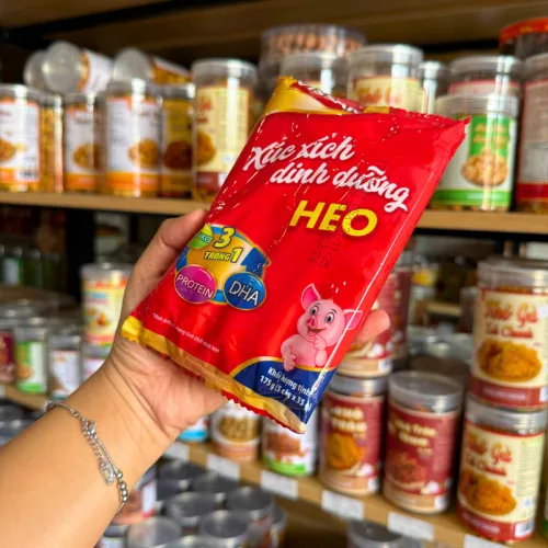 Xúc Xích Dinh Dưỡng Heo 3in1 VISSAN Dạng Gói 175gr (5 cây x 35g)