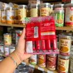 Xúc xích dinh dưỡng PONNIE BIN&BON 210gr (6 cây x 35g)