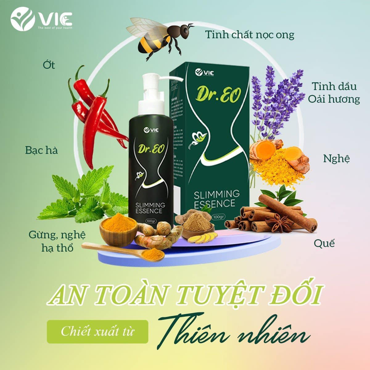 Tinh Chất Tách Mỡ Nọc Ong Dr EO Slimming Essence VIC Organic