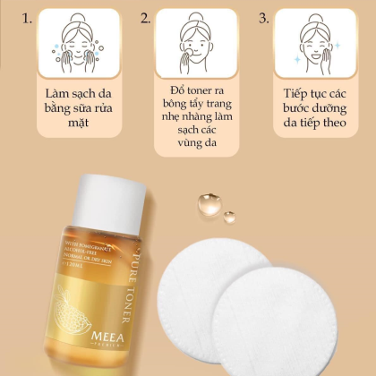 Toner Lựu Đỏ Pure MeeA Organic chính hãng