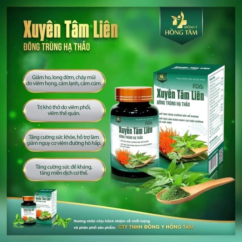 Trải nghiệm để cảm nhận hiệu quả sau 1 tuần Xuyên Tâm Liên Đông Trùng Hạ Thảo lá chắn bảo vệ từ bên trong