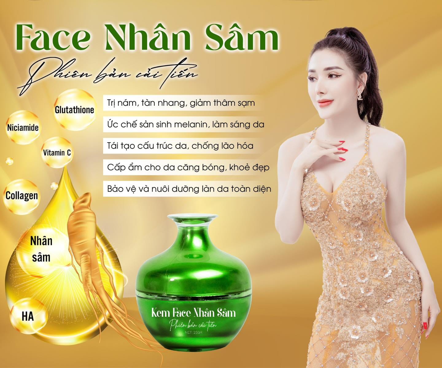 Trị nám nhiều năm không bằng một lần dùng đúng Face Nhân Sâm