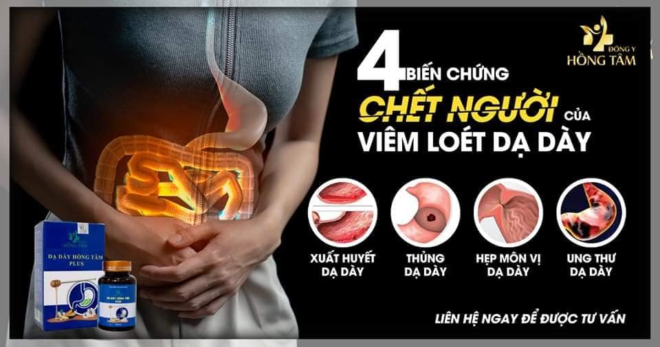 Viên Dạ Dày Hồng Tâm Plus Giải pháp được hàng triệu người Việt tin dùng